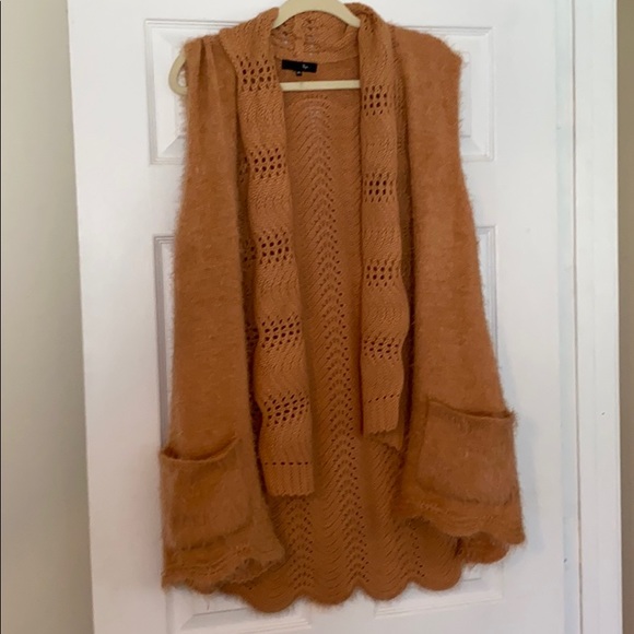 Ryu Anthropologie L with pockets cardigan sweater - Picture 1 of 7